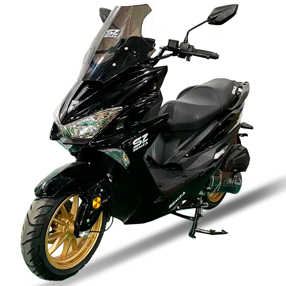 Moto scooter taurus motor 150 con inyección electronica color negro lima