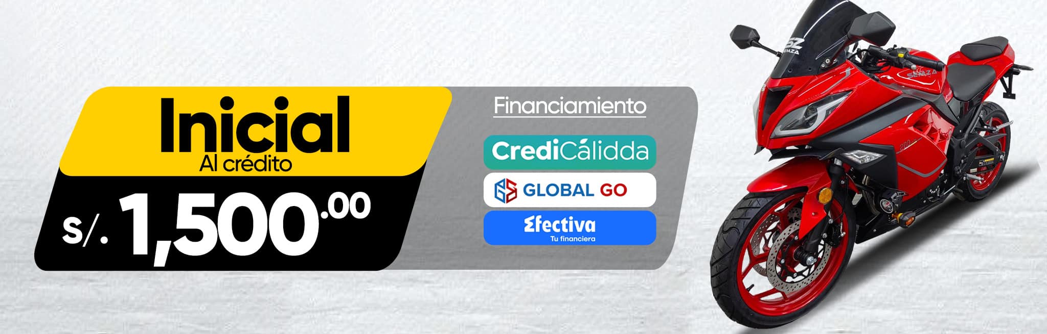 Financiamiento de Motos en Lima – Cuotas Fáciles | Semza