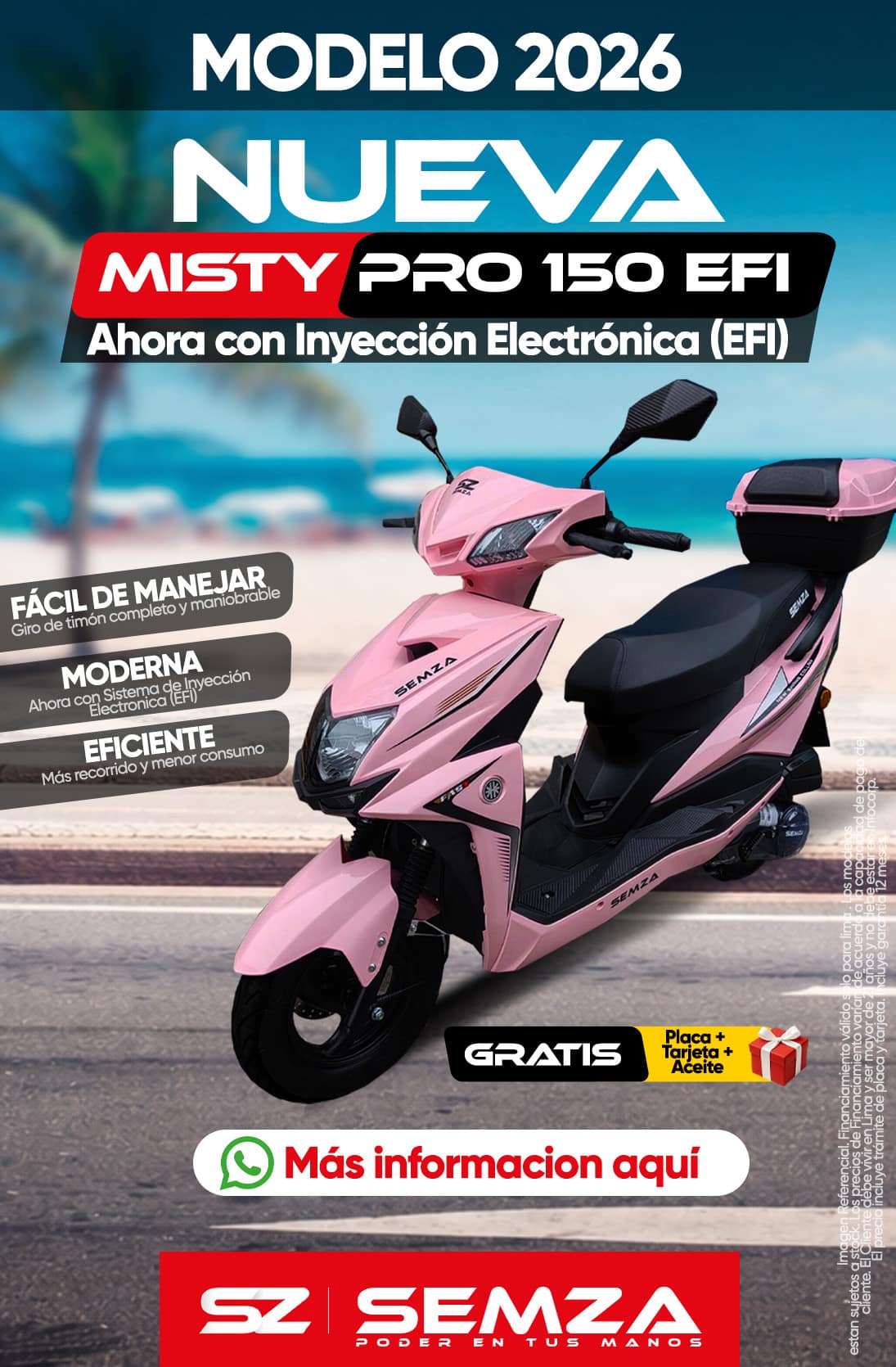 Semza Motos: Scooter | Pisteras | Deportivas | Todo Terreno