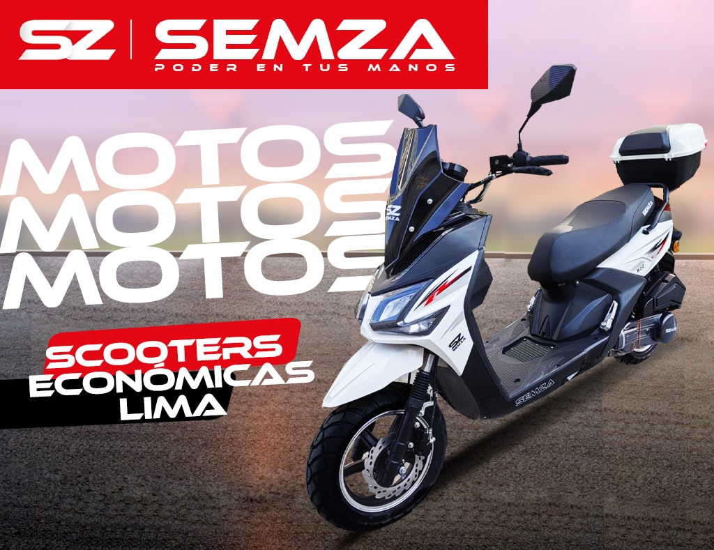 Motos scooter económicas y automáticas fácil de manejar en Lima Perú. Descubre la guía completa de actividades, trabajo y movilidad diaria